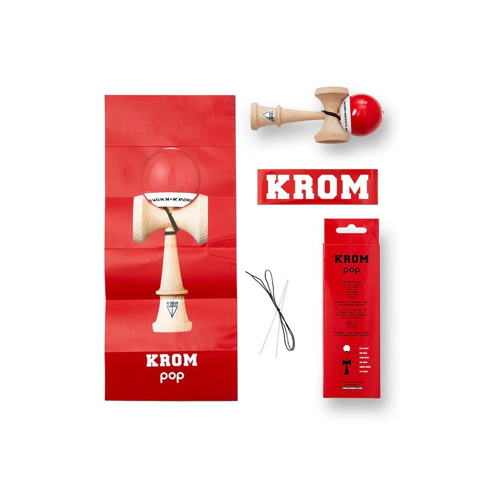 Kendama KROM POP RED STICKY